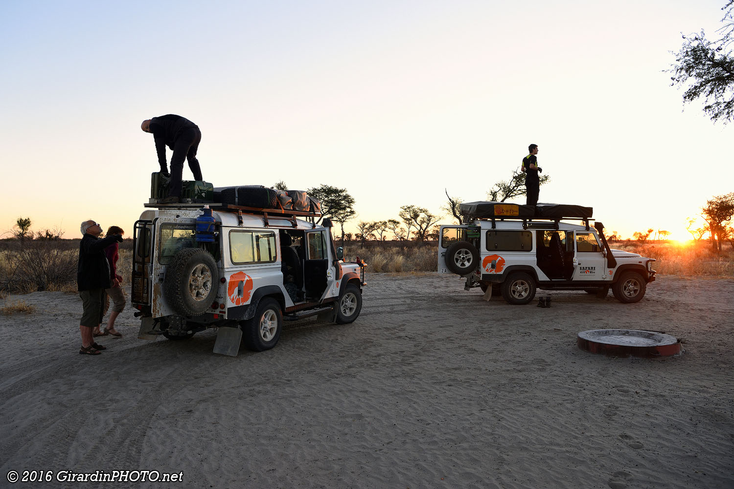 Khutse Pan Campsite, emplacement (KHKHU01)