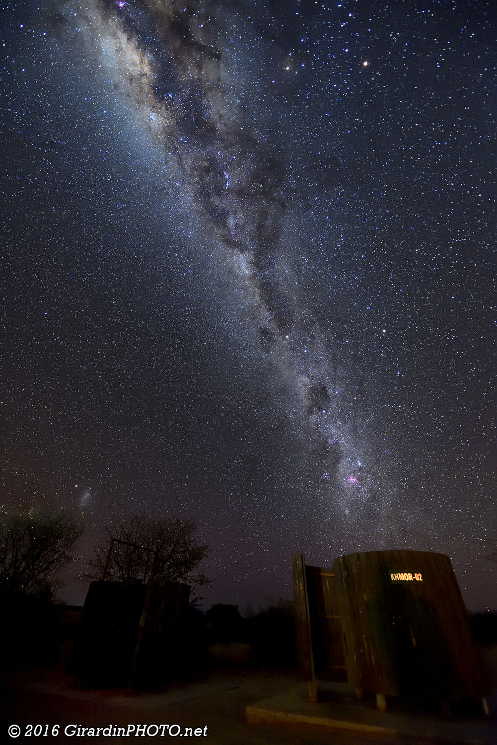 Magnifique ciel étoilé à Moreswe Pan