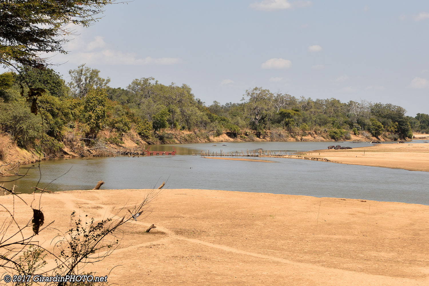 North Luangwa Pontoon