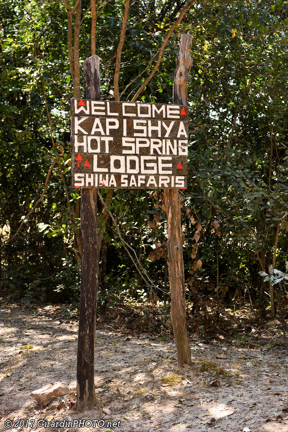 Arrivée à Kapishya Hot Springs Lodge