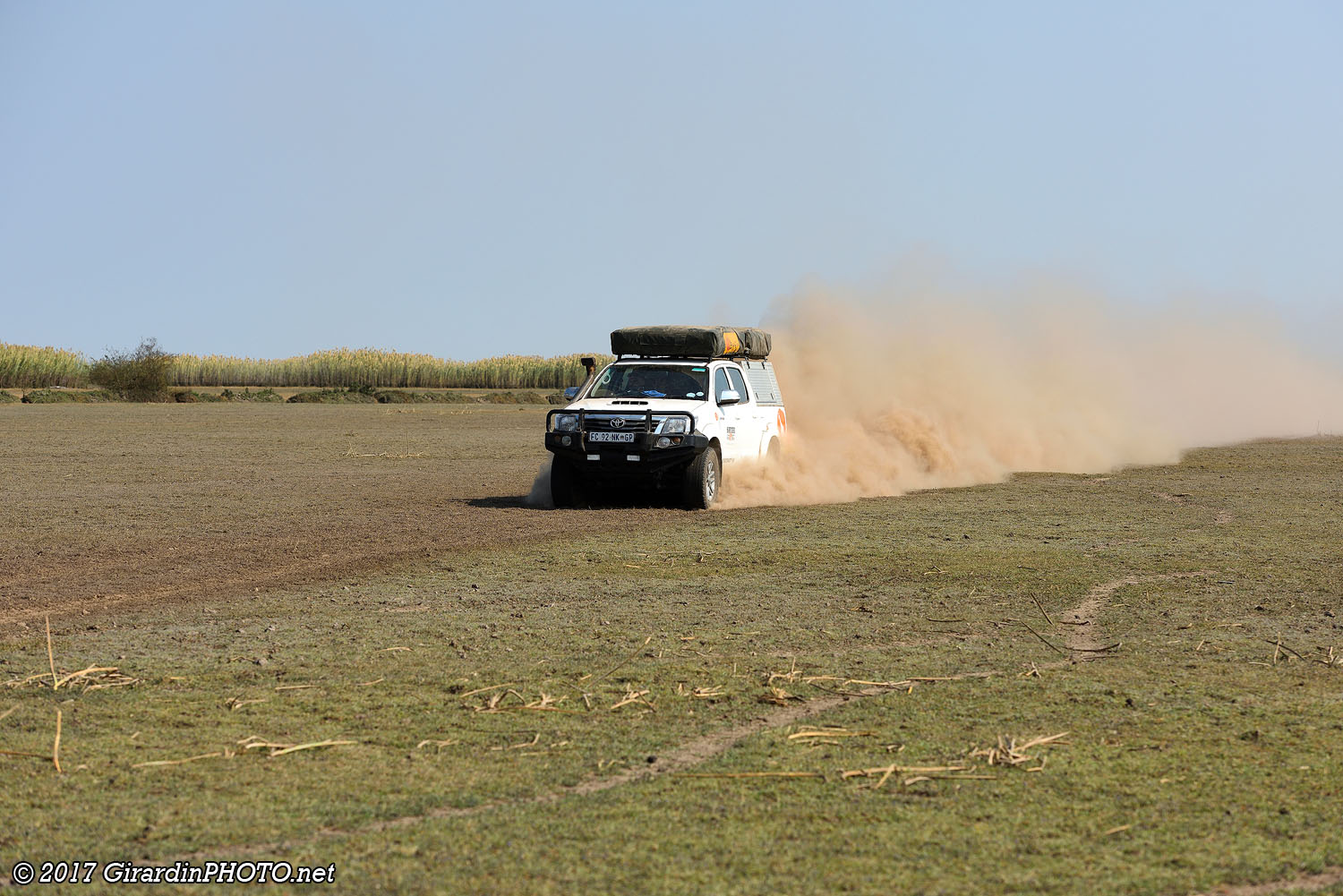 Conduite sur les plaines de Bangweulu