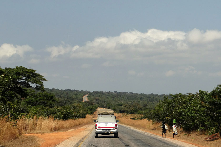 Route pour rejoindre Mpika